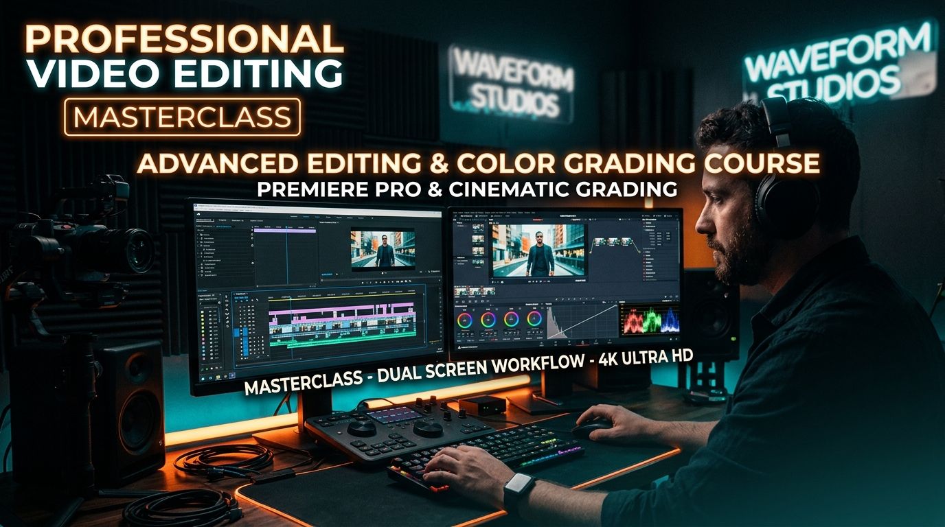 Premium Video Editing Course: CapCut Pro & Premiere Pro Masterclass